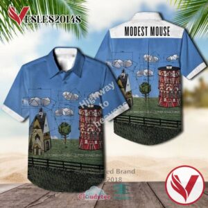 Modest Mouse Building Nothing Casual Hawaiian Shirt, Best Gifts For Summer Vesles2014S