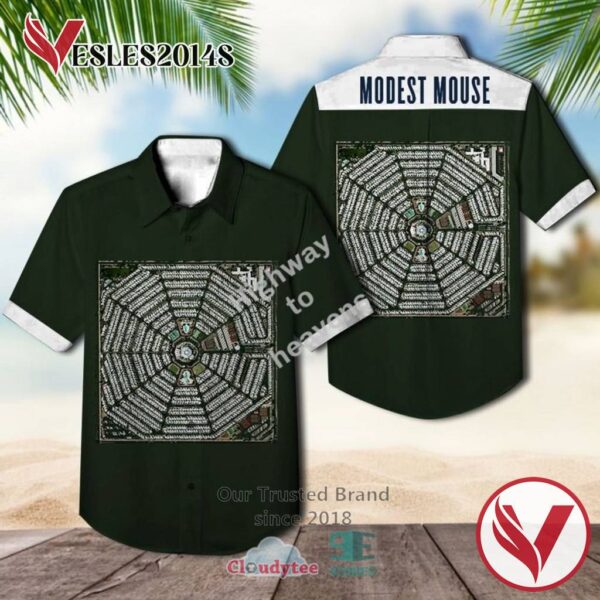 Modest Mouse Strangers to Ourselves Casual Hawaiian Shirt, Best Gifts For Summer Vesles2014S 1