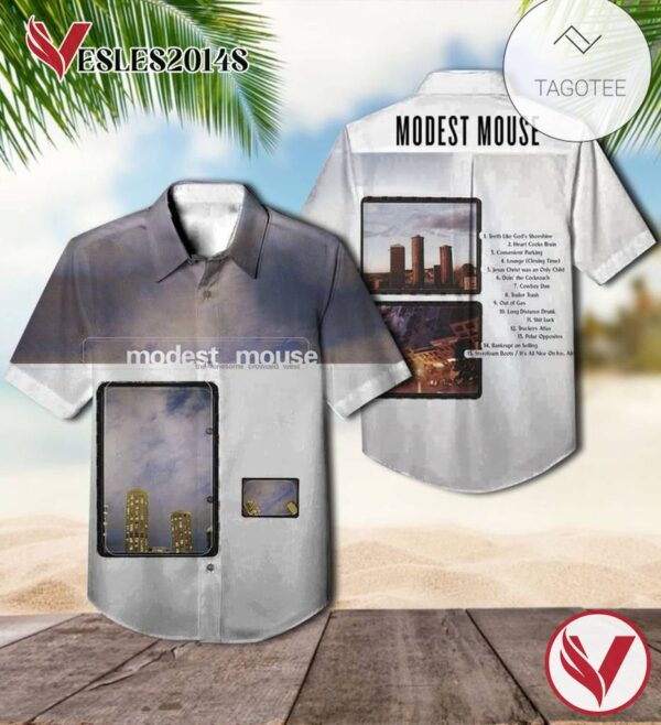 Modest Mouse The Lonesome Crowded West Album Cover Hawaiian Shirt, Best Gift For Music Lovers Vesles2014S