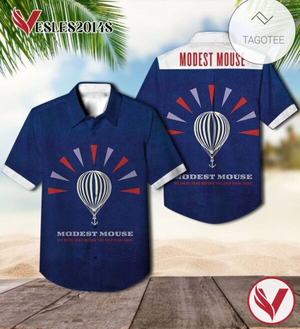 Modest Mouse We Were Dead Before The Ship Even Sank Album Cover Hawaiian Shirt, Best Gift For Music Lovers Vesles2014S