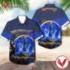 Molly Hatchet Warriors of the Rainbow Bridge Hawaiian Casual Shirt, Best Gifts For Summer Vesles2014S
