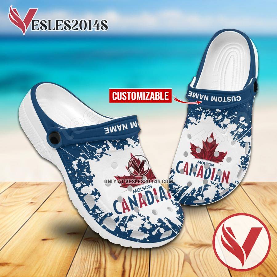 Molson Canadian Logo Crocs Shoes For Men And Women, Unique Clogs Shoes For Fans - Vesles2014S