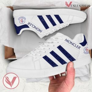 Moncler Logo Print Stan Smith Shoes, Unique Sneaker For Fans - Vesles2014s