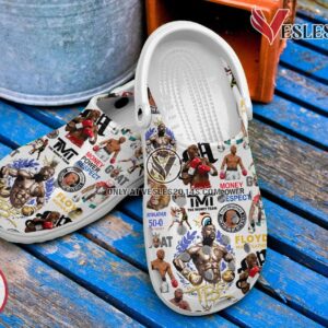 Money Pretty Boy Floyd Mayweather Premium Crocs Crocband Clogs Shoes Comfortable For Men Women and Kids, Unique Gift From Vesles2014S 3
