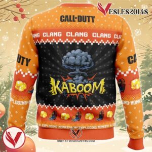Monkey Bomb Call of Duty Ugly Christmas Sweater, Unique Christmas Gift For Fans - Vesles2014S 3