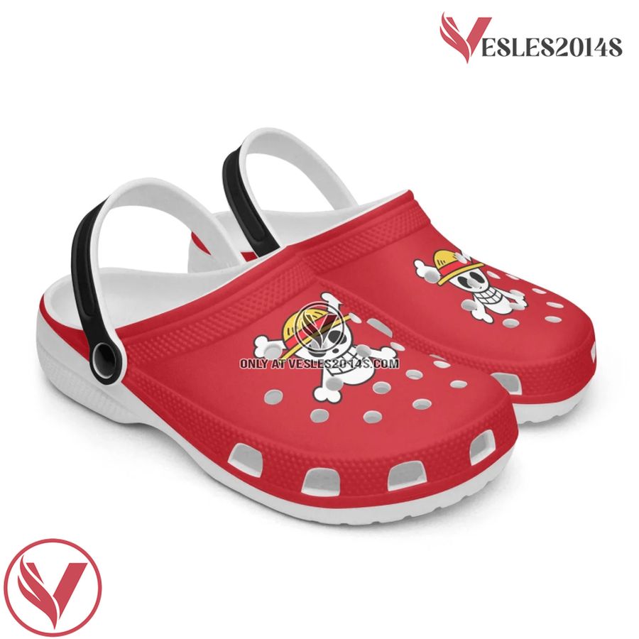 Monkey D. Luffy One Piece Custom Clogs, Unique Gift From Vesles2014S