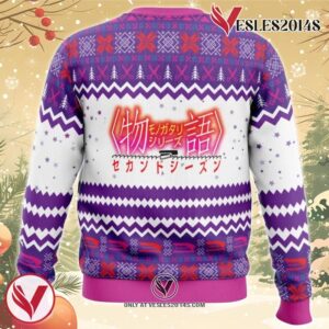 Monogatari Girls Bakemonogatari Ugly Christmas Sweater, Unique Christmas Gift For Fans - Vesles2014S 1