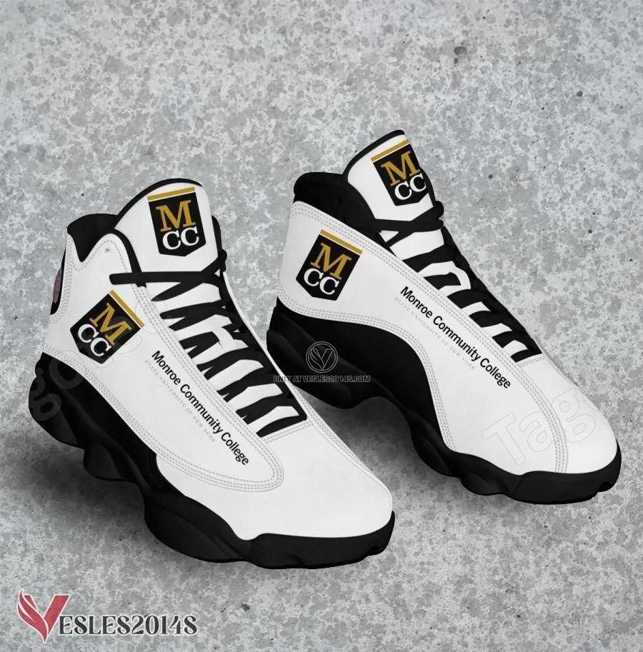 Monroe Community College Logo Air Jordan 13 Shoes, Best Sneaker Gifts For Fans - Vesles2014s 1