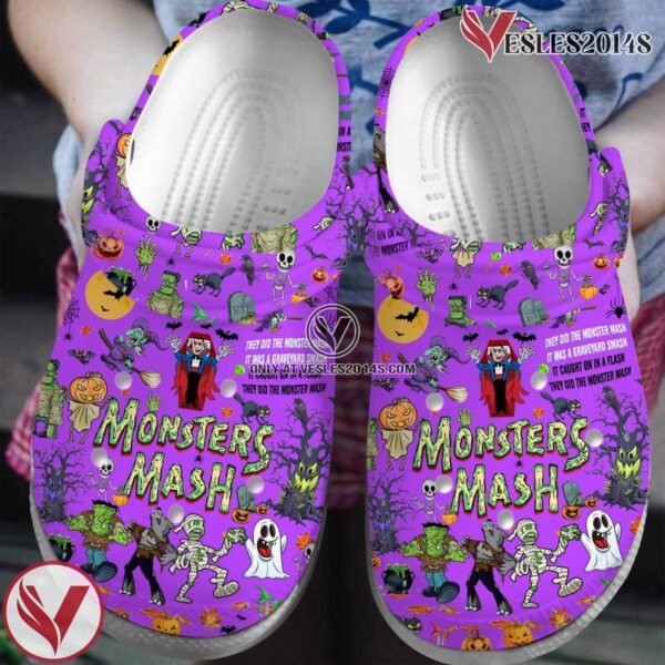 Monsters Mash Movie Crocs Crocband Clogs Shoes Comfortable For Men Women and Kids - Vesles2014S