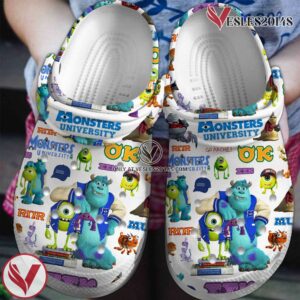Monsters University Movie Crocs Crocband Clogs Shoes Comfortable For Men Women and Kids Style 1 - Vesles2014S