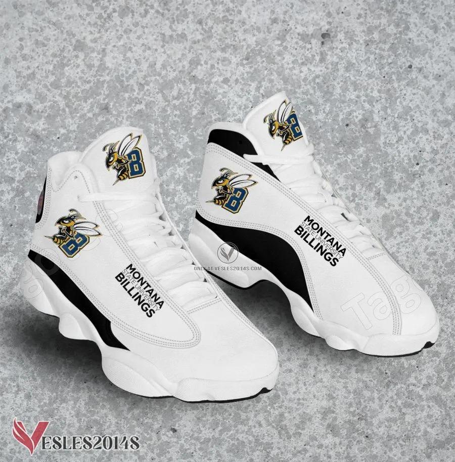 Montana State University Billings Logo Air Jordan 13 Shoes, Best Sneaker Gifts For Fans - Vesles2014s