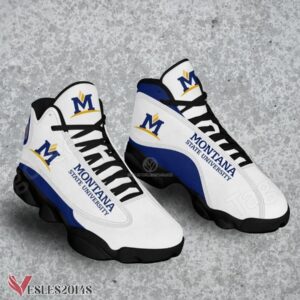 Montana State University Logo Air Jordan 13 Shoes, Best Sneaker Gifts For Fans - Vesles2014s 1