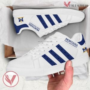 Montana State University Logo Stan Smith Shoes For Men And Womens - Vesles2014s