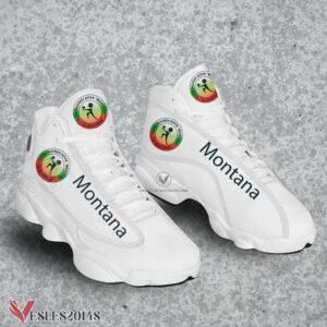 Montana Volleyball Air Jordan 13 Shoes, Best Sneaker Gifts For Fans - Vesles2014s