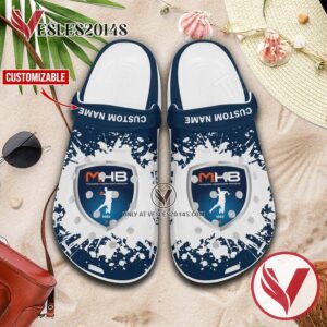 Montpellier HB Handball Logo Custom Crocs, Unique Footwear For Fans - Vesles2014S 1