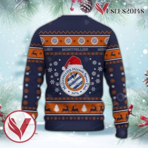 Montpellier HSC Sport Ugly Christmas Sweater, Unique Gifts For Fans - Vesles2014aS 3