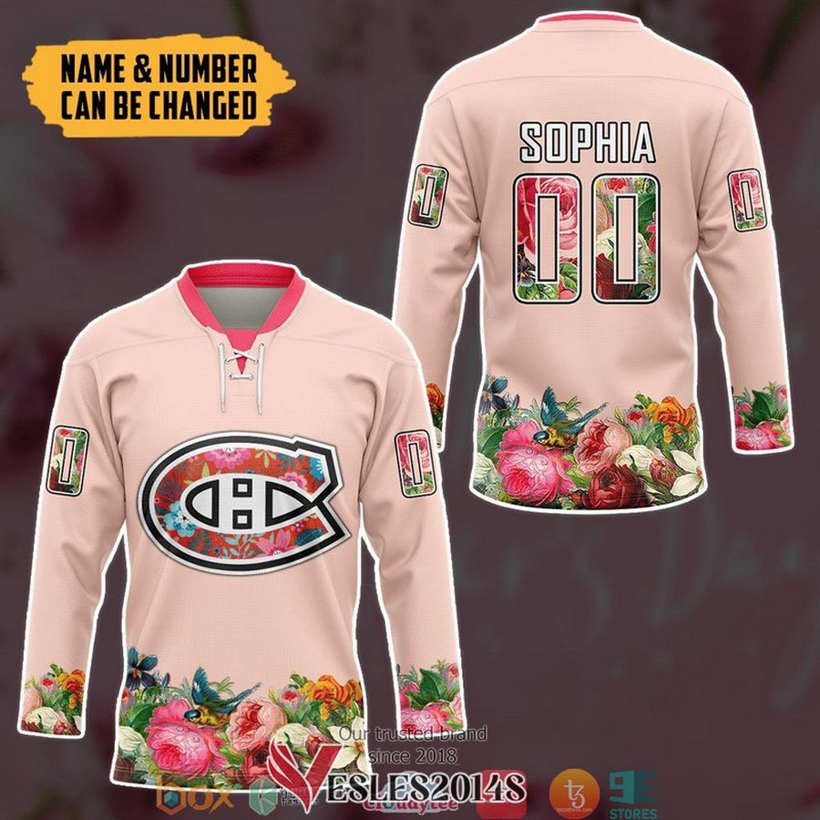 Montreal Canadiens Custom Name And Number Hockey Jersey, Trending Gifts For Fans - Vesles2014s 2