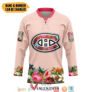 Montreal Canadiens Custom Name And Number Hockey Jersey, Trending Gifts For Fans - Vesles2014s