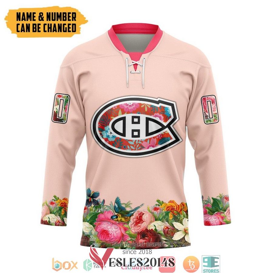 Montreal Canadiens Custom Name And Number Hockey Jersey, Trending Gifts For Fans - Vesles2014s