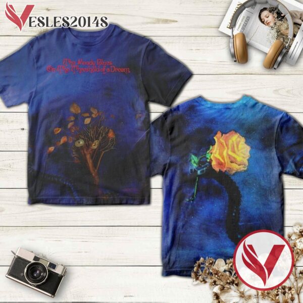 Moody Blues On The Threshold Of A Dream Album Cover Shirt, Perfect Gifts For Music Lovers - Vesles2014S