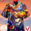 Moose Print Short Sleeve Hawaiian Casual Shirt Vesles2014S