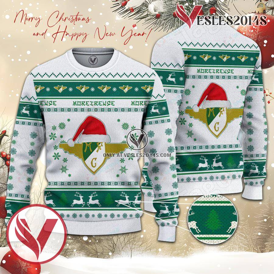 Moreirense F.C Sport Ugly Christmas Sweater, Unique Gifts For Fans - Vesles2014aS 1