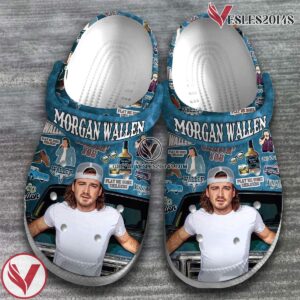 Morgan Wallen Music Crocs Crocband Clogs Shoes, Unique Gifts For Fans Style 12 - Vesles2014S 2
