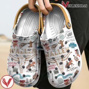 Morgan Wallen Music Crocs Crocband Clogs Shoes, Unique Gifts For Fans Style 14 - Vesles2014S 3