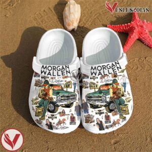 Morgan Wallen Music Crocs Crocband Clogs Shoes, Unique Gifts For Fans Style 18 - Vesles2014S 2