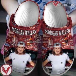 Morgan Wallen Music Crocs Crocband Clogs Shoes, Unique Gifts For Fans Style 20 - Vesles2014S