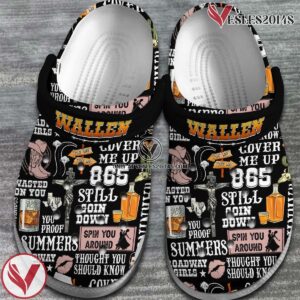 Morgan Wallen Music Crocs Crocband Clogs Shoes, Unique Gifts For Fans Style 21 - Vesles2014S 2