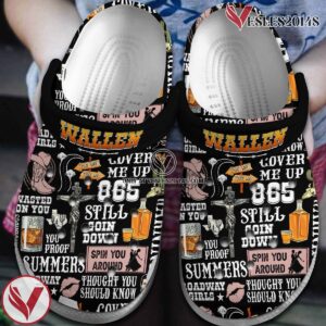 Morgan Wallen Music Crocs Crocband Clogs Shoes, Unique Gifts For Fans Style 21 - Vesles2014S