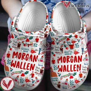 Morgan Wallen Music Crocs Crocband Clogs Shoes, Unique Gifts For Fans Style 22 - Vesles2014S
