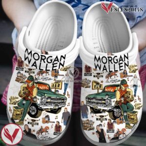 Morgan Wallen Music Crocs Crocband Clogs Shoes, Unique Gifts For Fans Style 24 - Vesles2014S