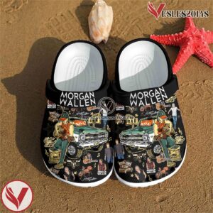 Morgan Wallen Music Crocs Crocband Clogs Shoes, Unique Gifts For Fans Style 6 - Vesles2014S