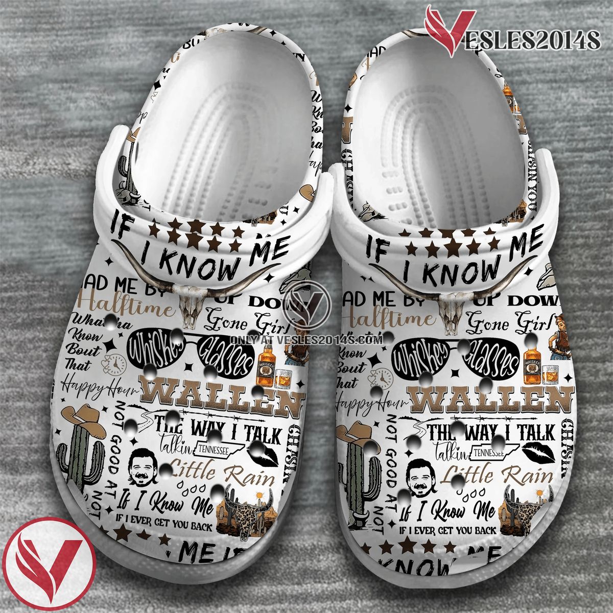 Morgan Wallen Music if i know me Crocs Crocband Clogs Shoes, Unique Gifts For Fans Style 2 - Vesles2014S 2