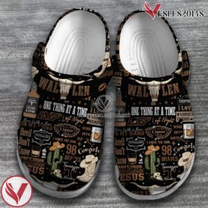 Morgan Wallen Music one thing at a time Crocs Crocband Clogs Shoes, Unique Gifts For Fans Style 1 - Vesles2014S 2