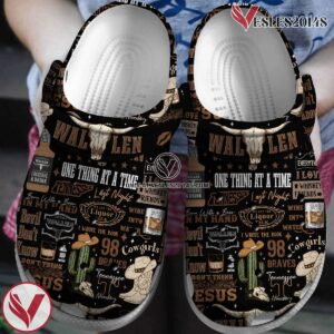 Morgan Wallen Music one thing at a time Crocs Crocband Clogs Shoes, Unique Gifts For Fans Style 1 - Vesles2014S
