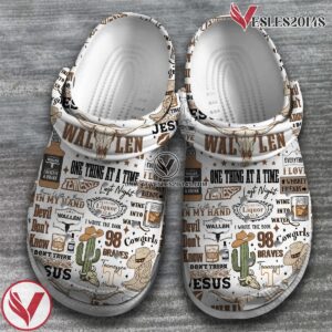 Morgan Wallen Music one thing at a time Crocs Crocband Clogs Shoes, Unique Gifts For Fans Style 2 - Vesles2014S 2