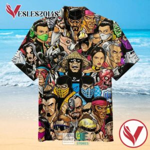 Mortal Kombat Casual Hawaiian Shirt, Best Gifts For Summer Vesles2014S 3