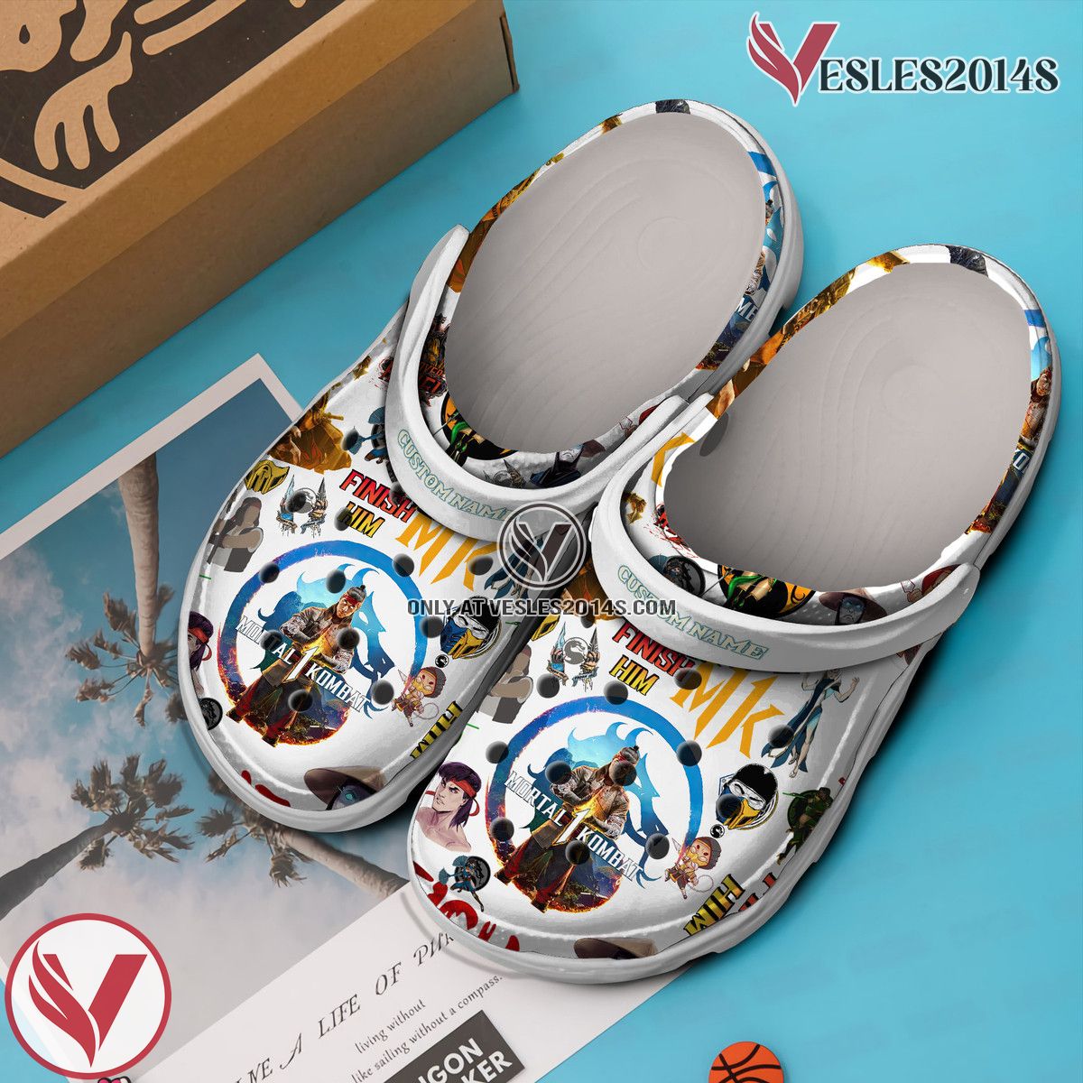 Mortal Kombat Game Crocs Crocband Clogs Shoes For Men Women and Kids, Unique Gift From Vesles2014S 3