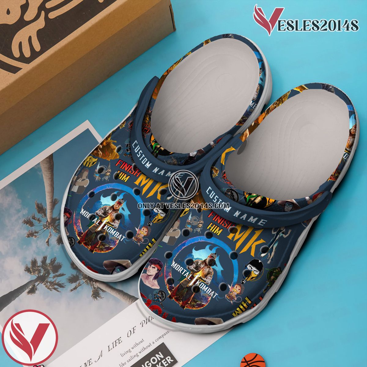 Mortal Kombat Game Crocs Crocband Shoes Clogs For Men Women and Kids, Unique Gift From Vesles2014S 3