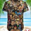 Mortal Kombat Game Print Short Sleeve Hawaiian Casual Shirt Vesles2014S