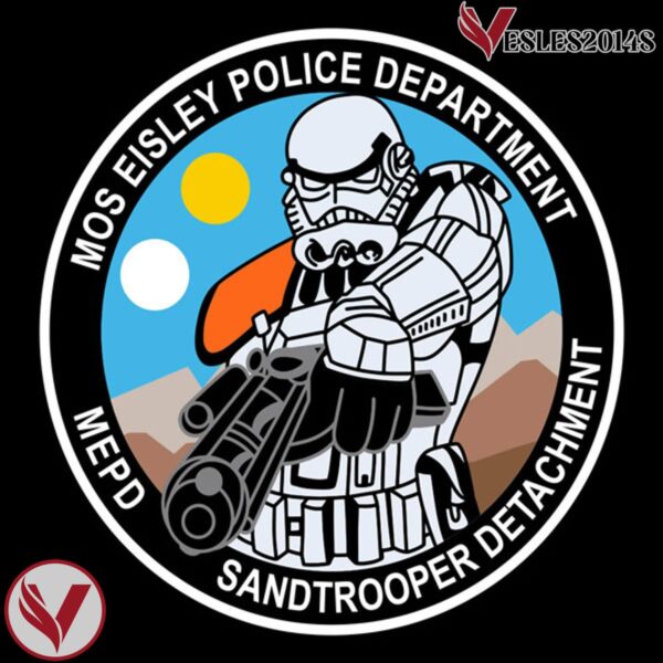 Mos Eisley Police Department Foot Patrol 7 Hockey Jersey - Vesles2014S 5