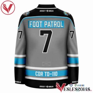 Mos Eisley Police Department Foot Patrol Personalized Hockey Jersey, Trending Gifts For Fans - Vesles2014s 3