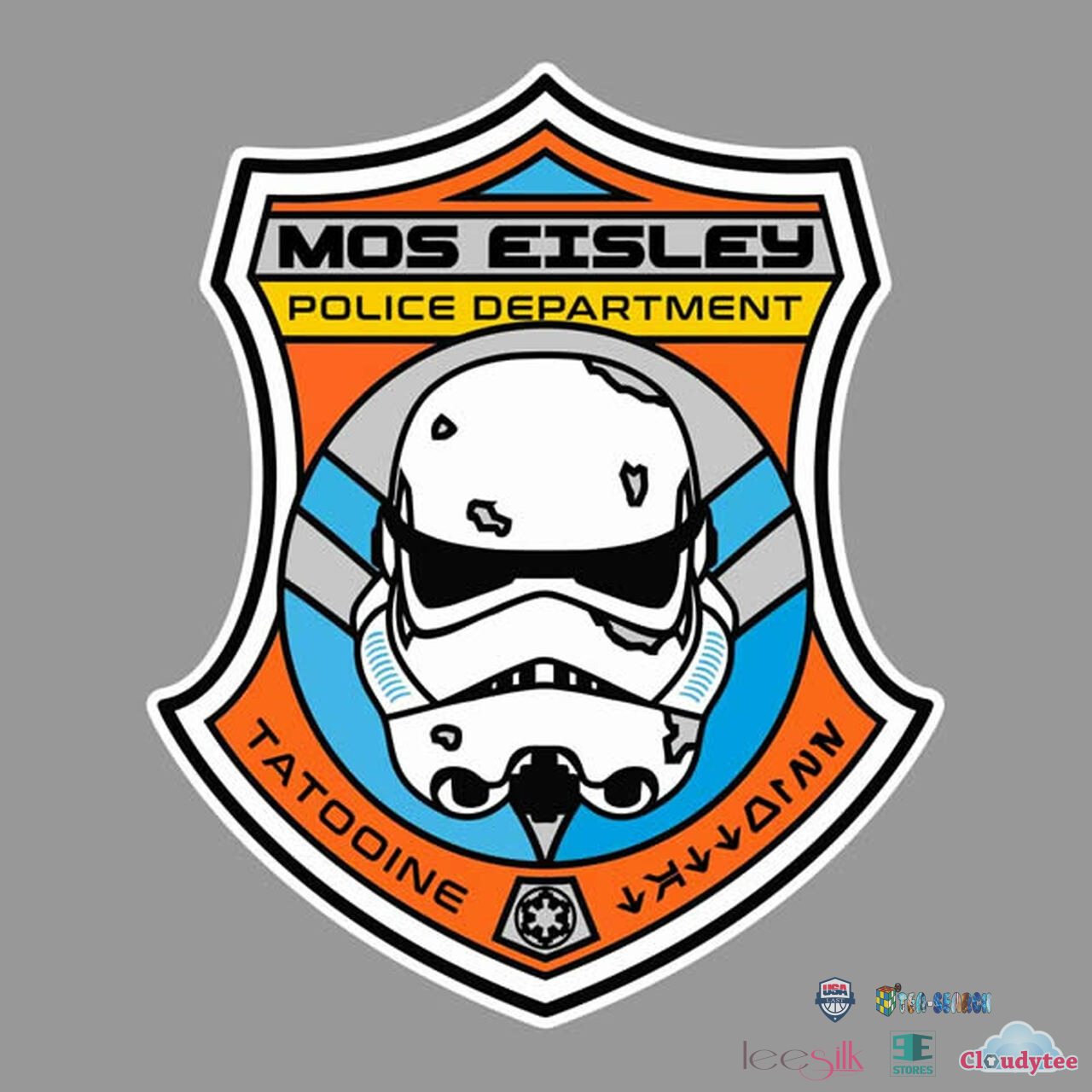 Mos Eisley Police Department Foot Patrol Personalized Hockey Jersey, Trending Gifts For Fans - Vesles2014s 4