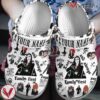Mother Day morticia addams Crocs Crocband Clogs Shoes Comfortable For Men Women and Kids Style 2, Unique Gift From Vesles2014S