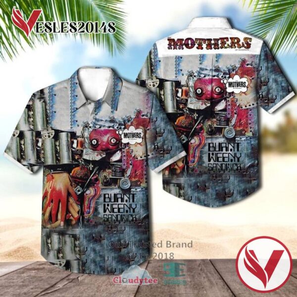 Mothers Burnt Weeny Sandwich Hawaiian Casual Shirt, Best Gifts For Summer Vesles2014S