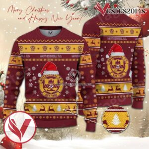 Motherwell F.C. Sport Ugly Christmas Sweater, Unique Gifts For Fans - Vesles2014aS 1