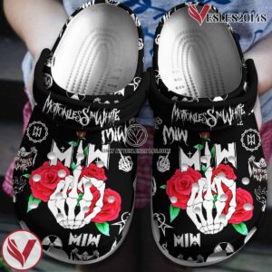 Motionless In White Music Crocs Crocband Clogs Shoes, Unique Gifts For Fans Style 1 - Vesles2014S